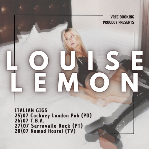 Louise Lemón: tour 2024 aggiornato. Si parte da M...