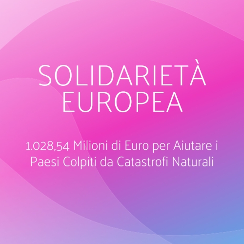 L’Unione Europea Mobilita 1.028,54 Milioni di Eu...